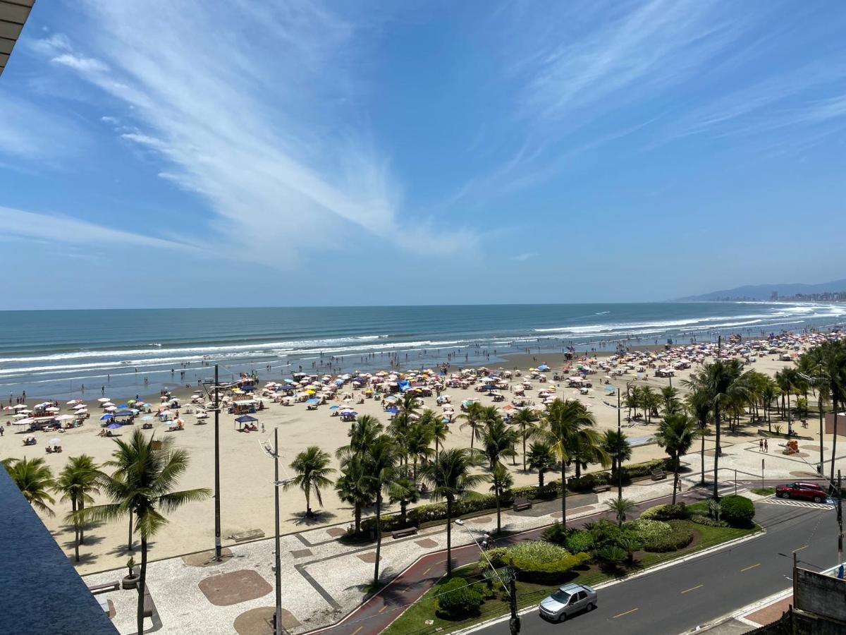 Apartment Pe Na Areia Canto Do Forte, Wi-fi,estacionamento *