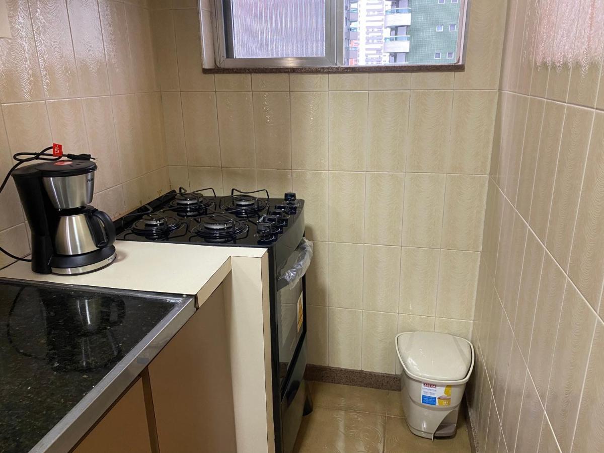 Apartment Pe Na Areia Canto Do Forte, Wi-fi,estacionamento