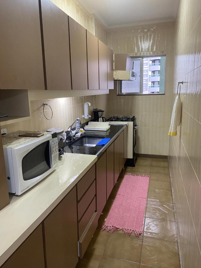 Apartment Pe Na Areia Canto Do Forte, Wi-fi,estacionamento Praia Grande (Santos)