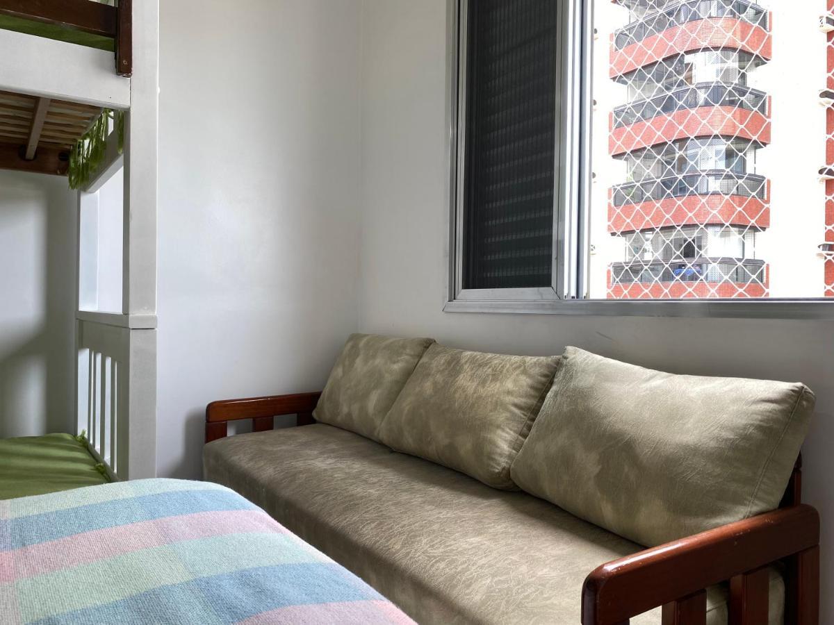 Pe Na Areia Canto Do Forte, Wi-fi,estacionamento Apartment Praia Grande (Santos)